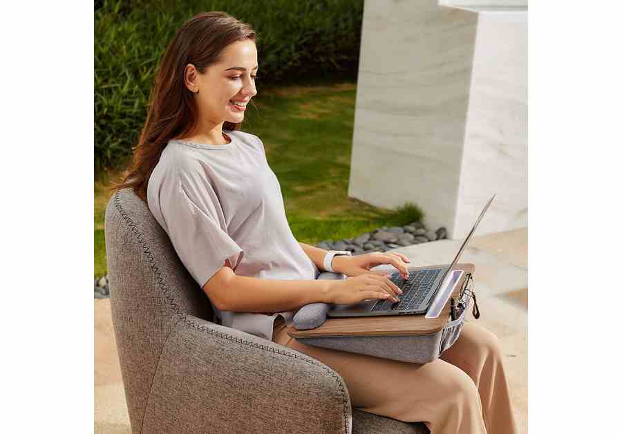 HUANUO Portable Lap Desk with Pillow Cushion