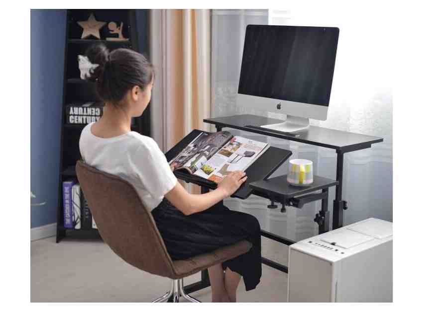 SIDUCAL Adjustable Laptop Stand Up Desk