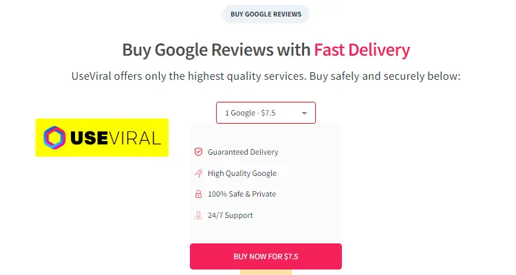 useviral google reviews