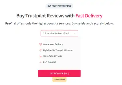 useviral trustpilot